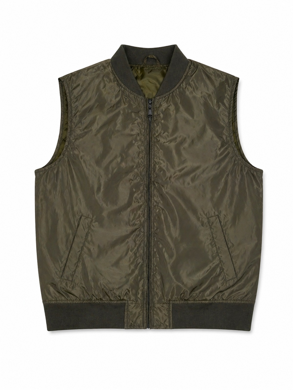 Veste Sans Manches Kaki