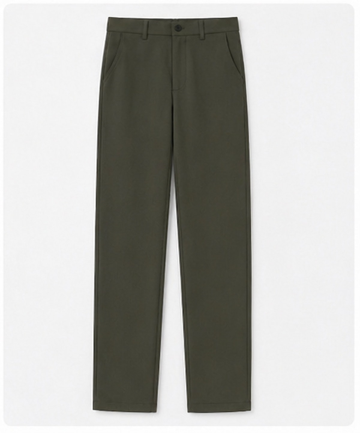 Pantalon Structuré Kaki - 1