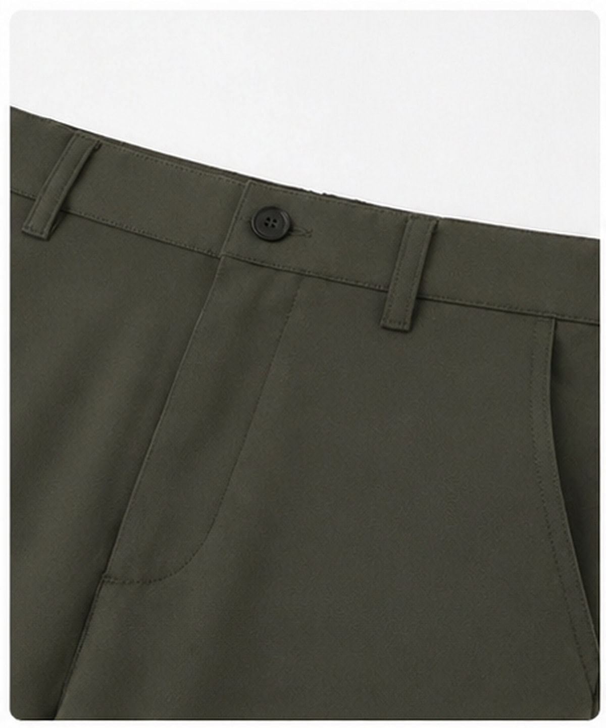 Pantalon Structuré Kaki - 2