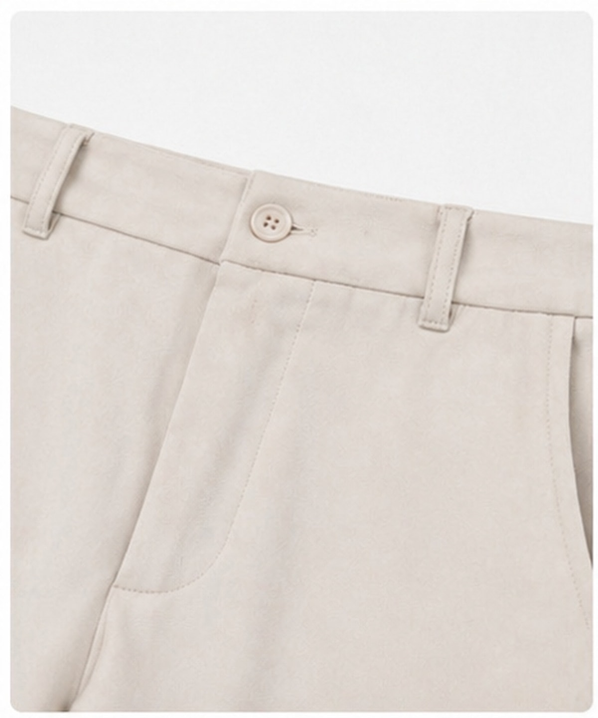 Pantalon Droit Sable - 2