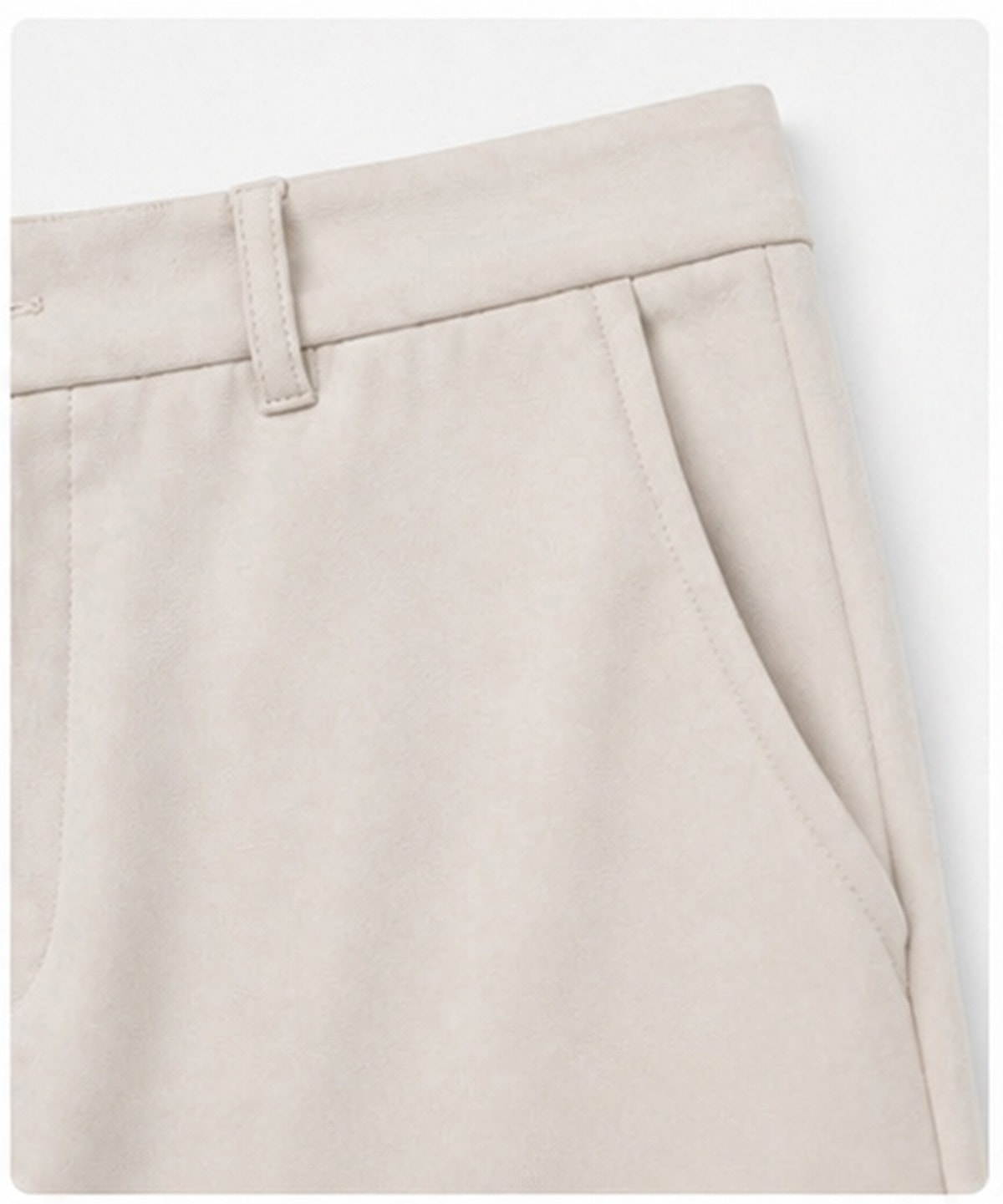 Pantalon Droit Sable - 3