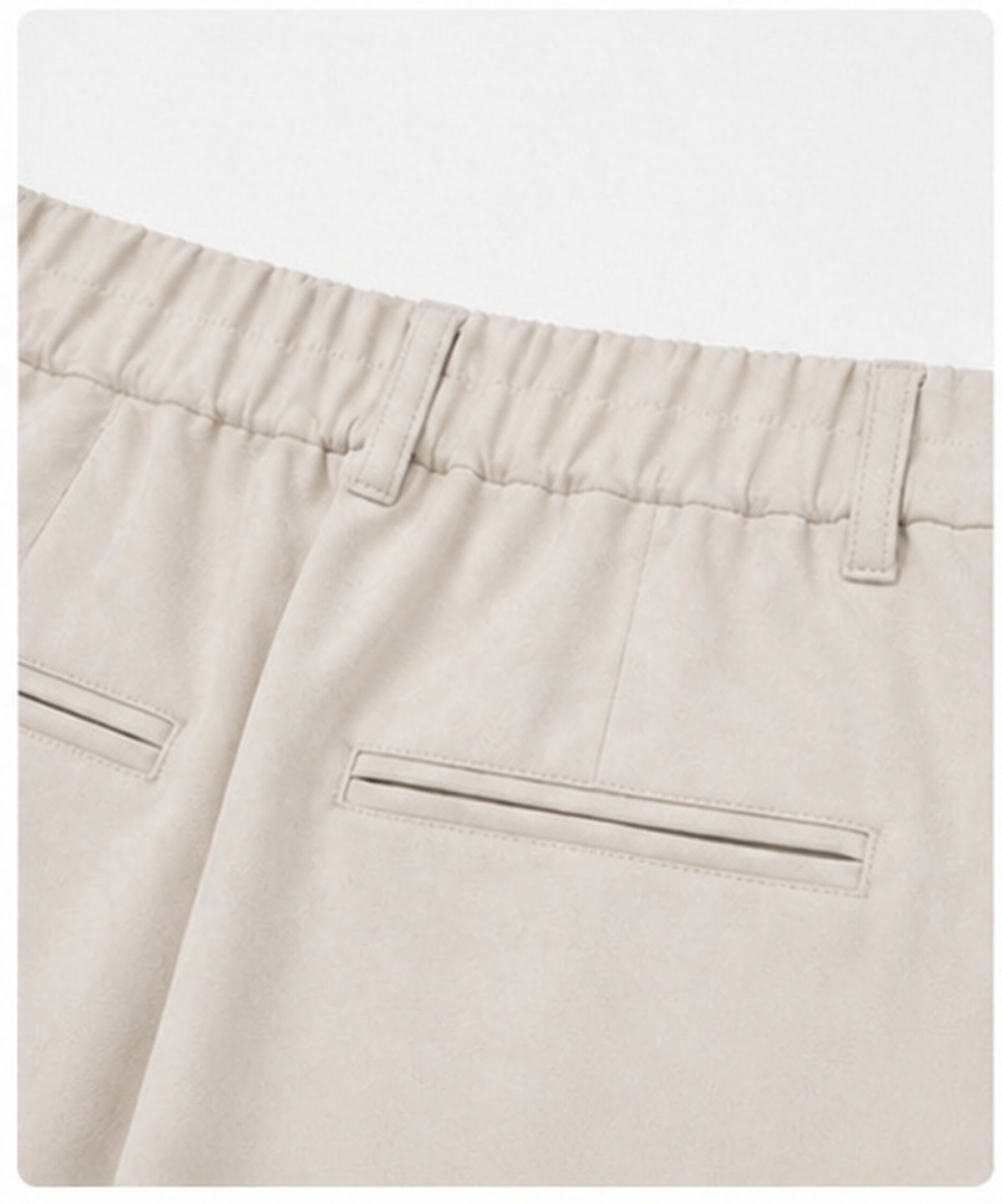 Pantalon Droit Sable - 4