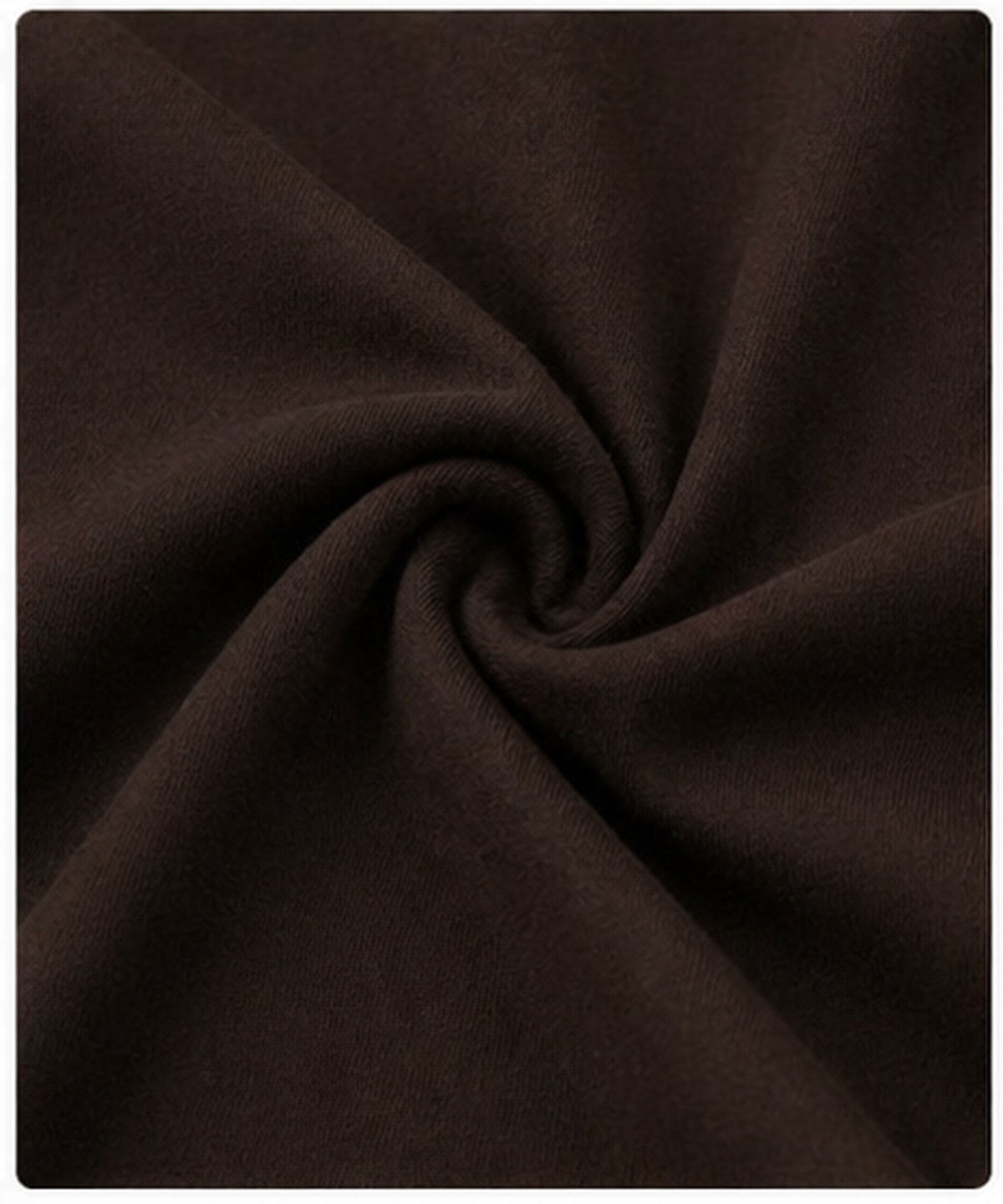 T-shirt Col Rond Marron - 4
