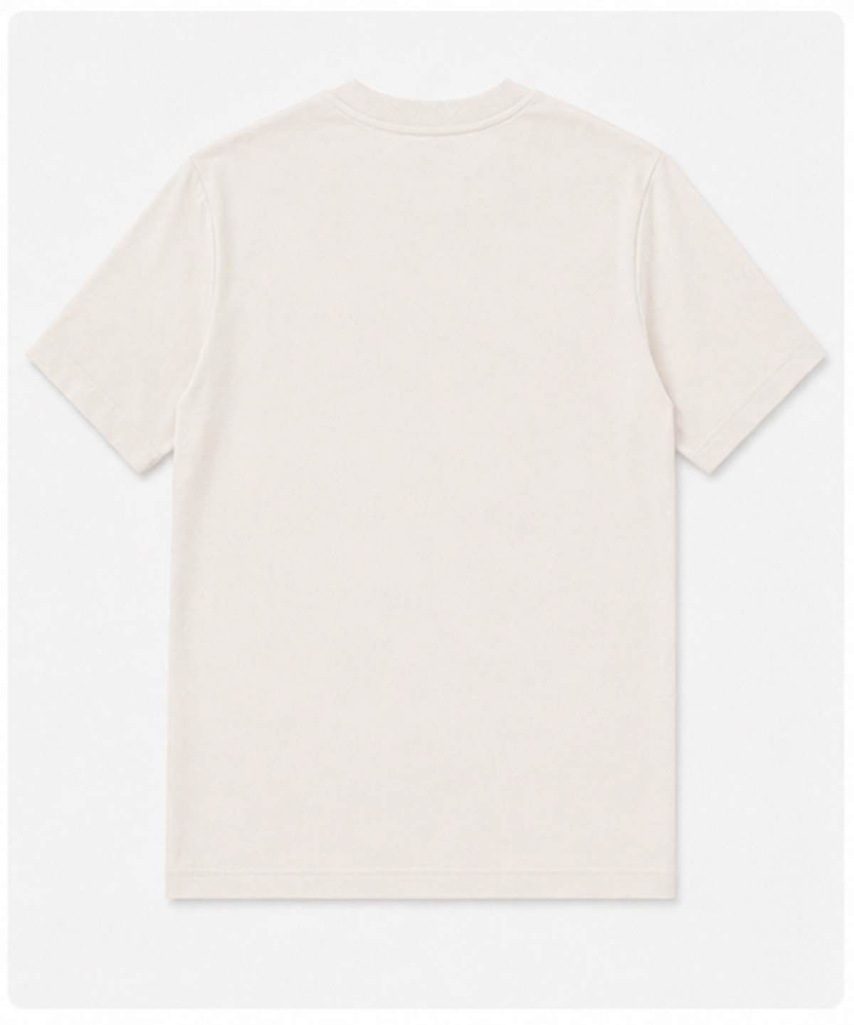 T-shirt Col Rond Sable - 1