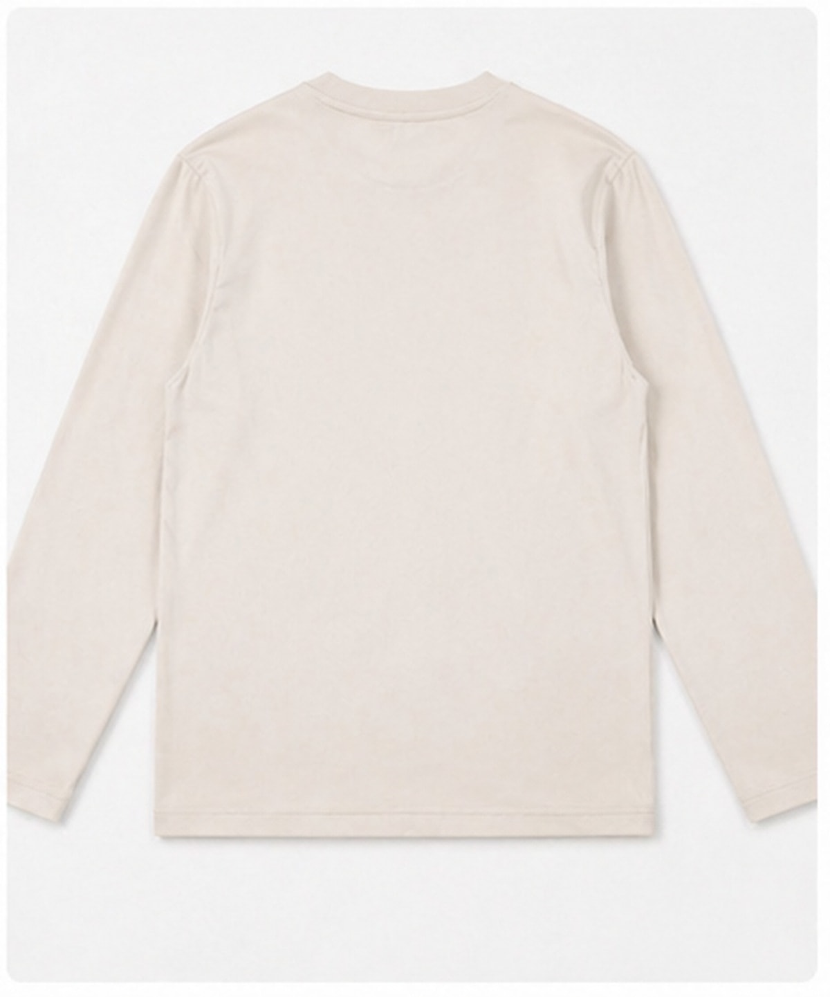 T-shirt Manches Longues Sable - 1