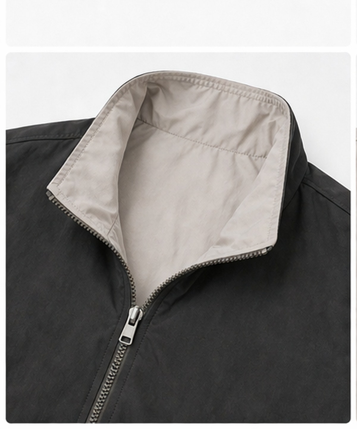 Veste Réversible Gris/Sable - 4