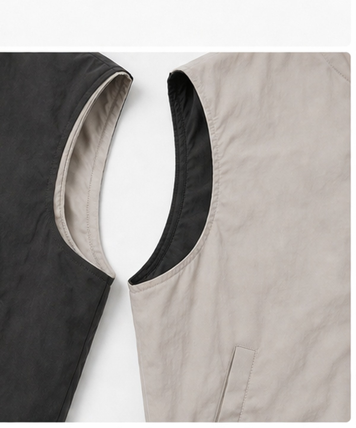 Veste Réversible Gris/Sable - 6