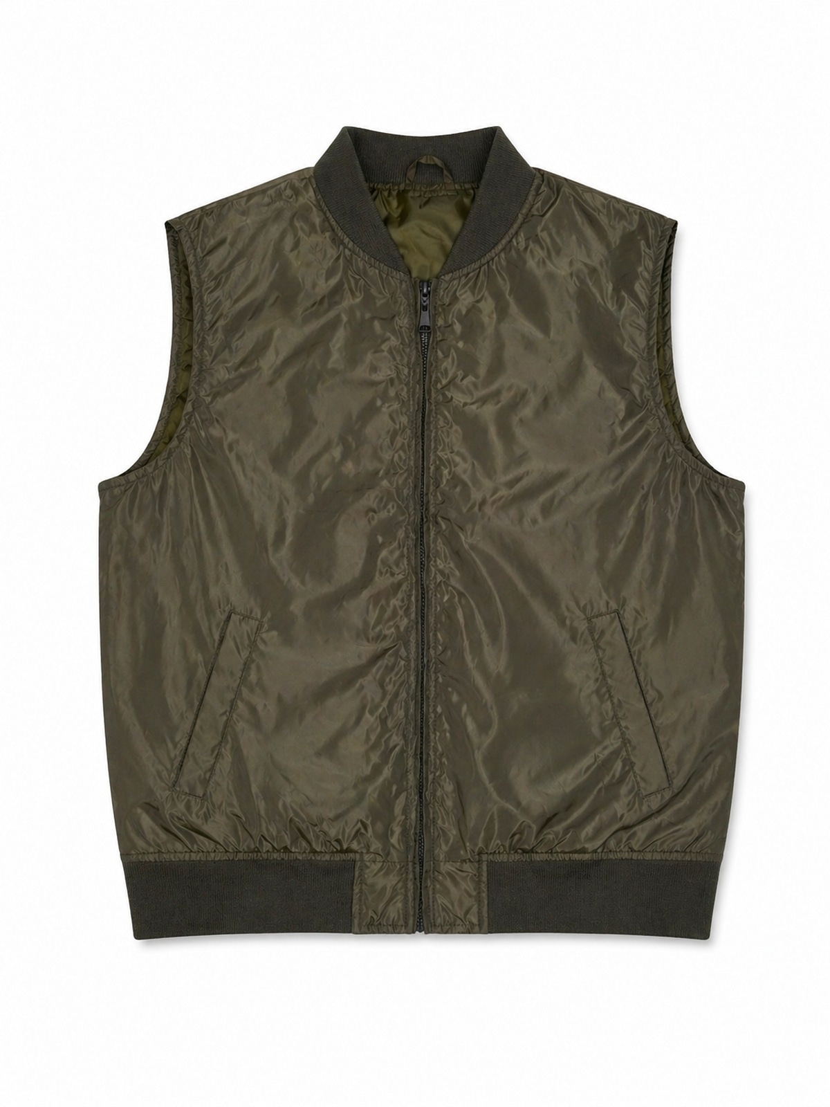 Veste Sans Manches Kaki